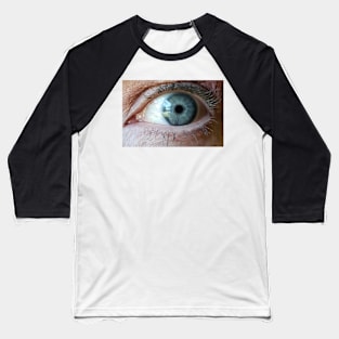 Close up blue eye Baseball T-Shirt